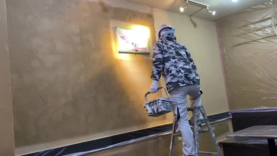 室内塗装を動画で見る